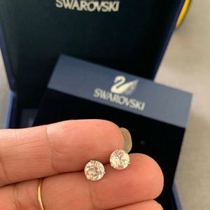 Authentic Swarovski Solitaire Earring Studs